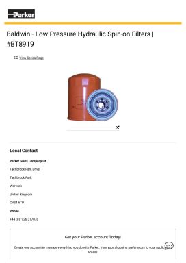 Datasheet for FBW-BT8919