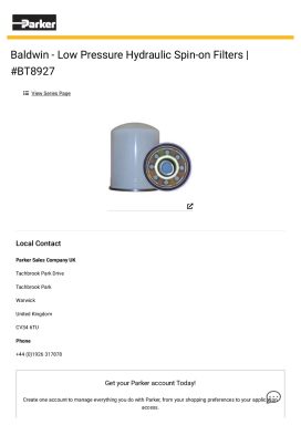 Datasheet for FBW-BT8927