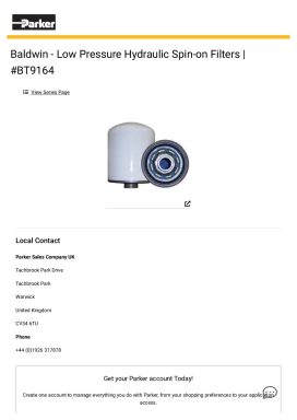 Datasheet for FBW-BT9164