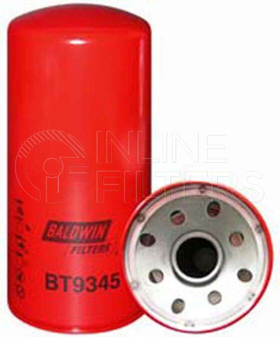 Baldwin BT9345. Baldwin - Low Pressure Hydraulic Spin-on Filters - BT9345.