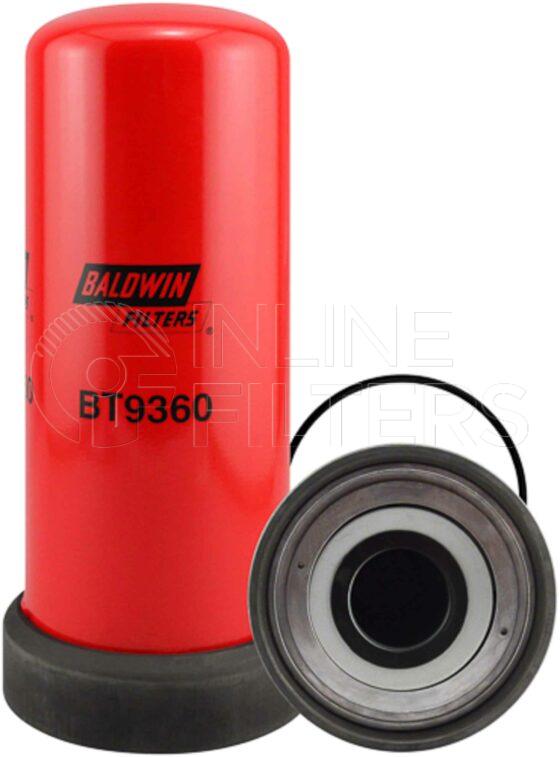 Baldwin BT9360. Baldwin - Medium Pressure Hydraulic Spin-on Filters - BT9360.