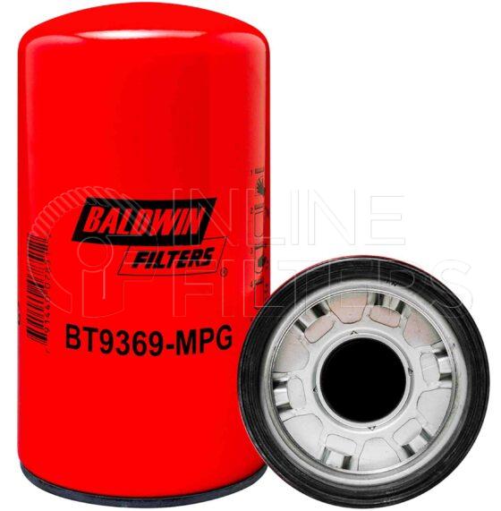 Baldwin BT9369-MPG. Details: Baldwin - Medium Pressure Hydraulic Spin-on Filters - BT9369-MPG.