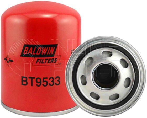Baldwin BT9533. Baldwin - Low Pressure Hydraulic Spin-on Filters - BT9533.