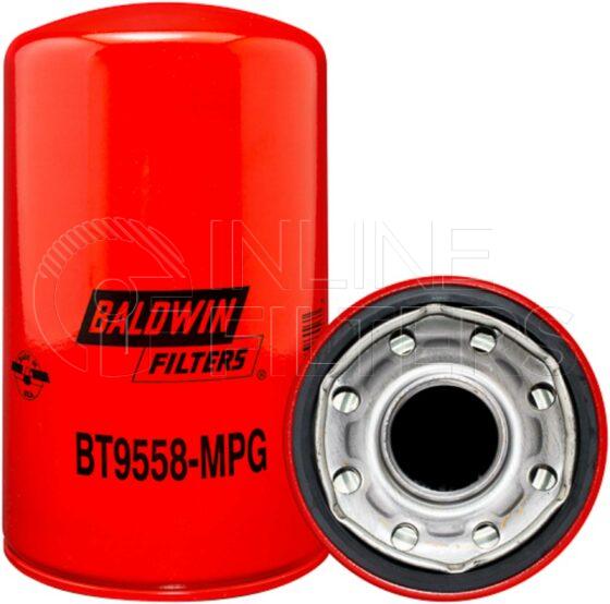 Baldwin BT9558-MPG. Baldwin - Low Pressure Hydraulic Spin-on Filters - BT9558-MPG.