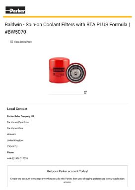 Datasheet for FBW-BW5070