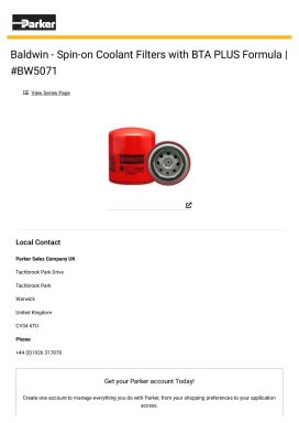 Datasheet for FBW-BW5071