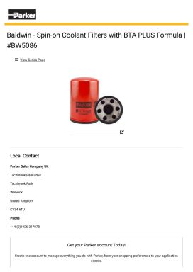 Datasheet for FBW-BW5086