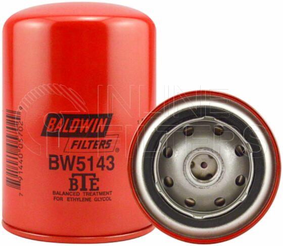 Baldwin BW5143. Baldwin – Spin-on Coolant Filters with BTE Formula – BW5143 The objective of diesel engine coolant filters, also known as water filters, is to remove contaminants from the engine cooling system and add chemicals to the coolant itself to replenish important protectants that may be lost over time. Length (inch) 5 3/8 Length (mm) 136.5 […]