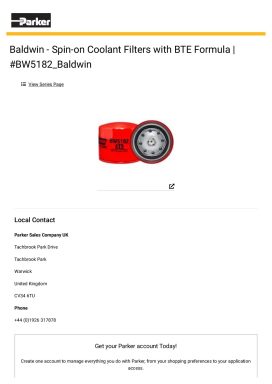 Datasheet for FBW-BW5182