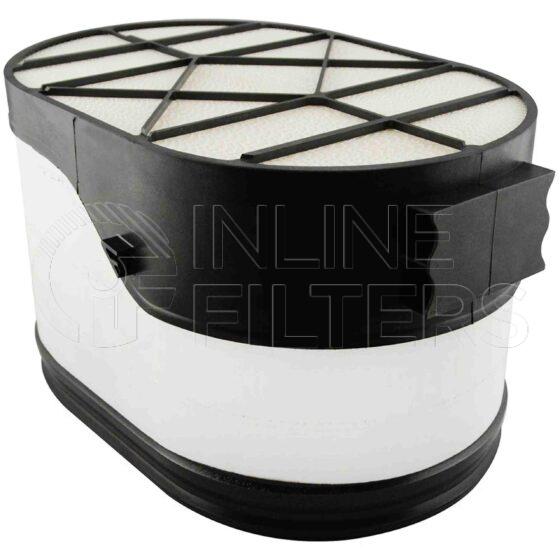 Baldwin CA5791. Details: Baldwin - Channel Flow Air Filter Elements - CA5791.