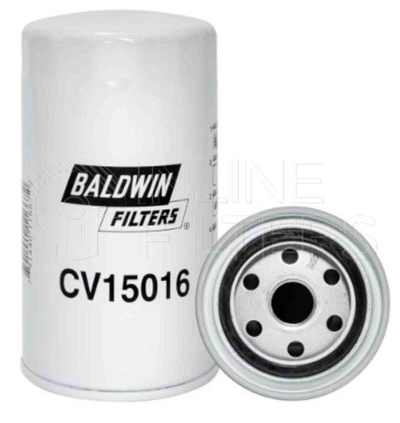 Baldwin CV15016. Details: Baldwin - Crankcase Breather Filters - CV15016.