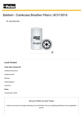 Datasheet for FBW-CV15016