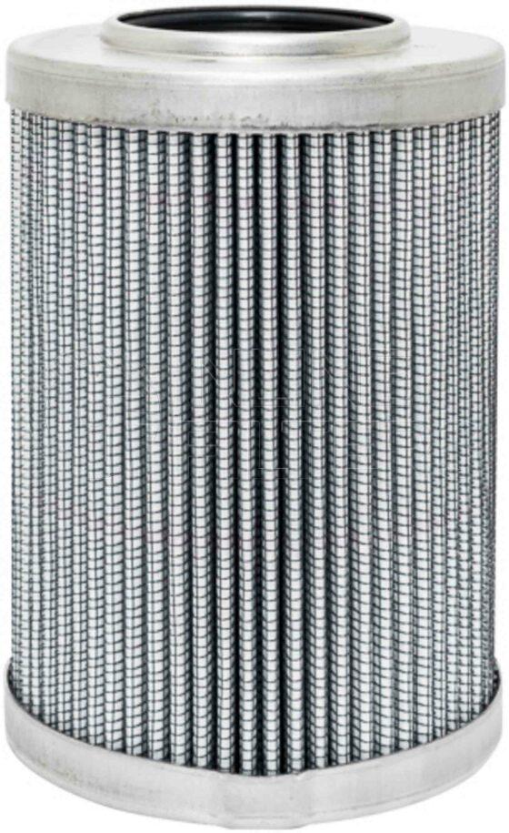 Baldwin H9072-V. Wire Mesh Supported Hydraulic Element Replaces Pall HC9600FUT4Z; Woodgate WGPT9604Z Fits Case Tractors Height 116.7 OD 78.6 ID 42.9 One End Contains Viton gasket for high heat applications Other: For version with standard gasket use FBW-H9072.<br />