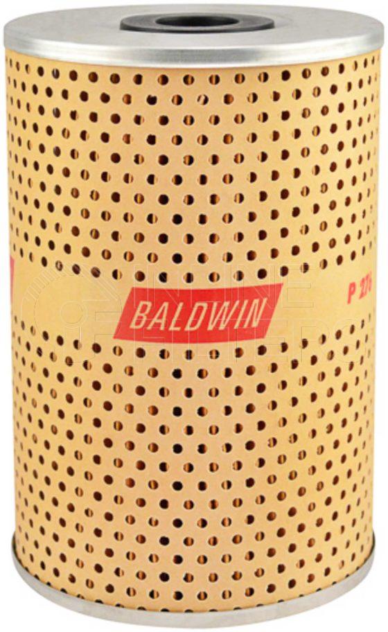 Baldwin P276. Baldwin - Lube Oil Filter Elements - P276.