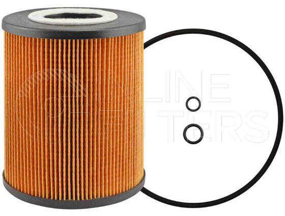 Baldwin P7190. Details: Baldwin - Lube Oil Filter Elements - P7190.