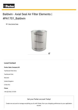 Datasheet for FBW-PA1701