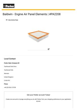 Datasheet for FBW-PA2208