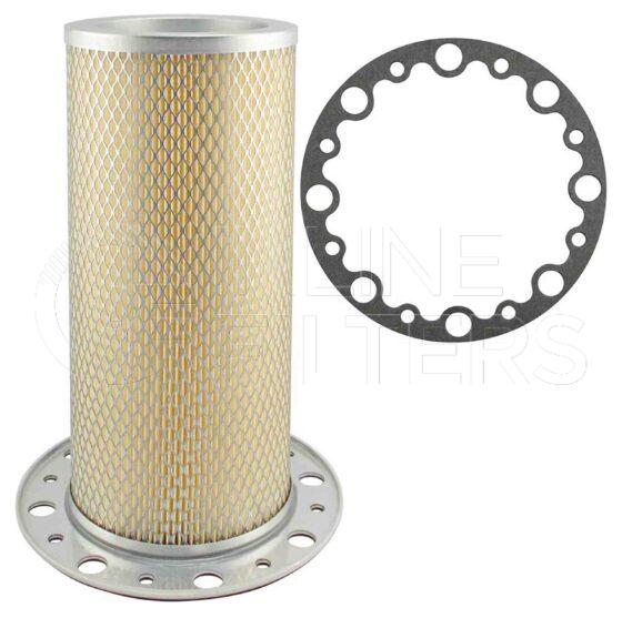 Baldwin PA2310. Details: Baldwin - Axial Seal Air Filter Elements - PA2310.