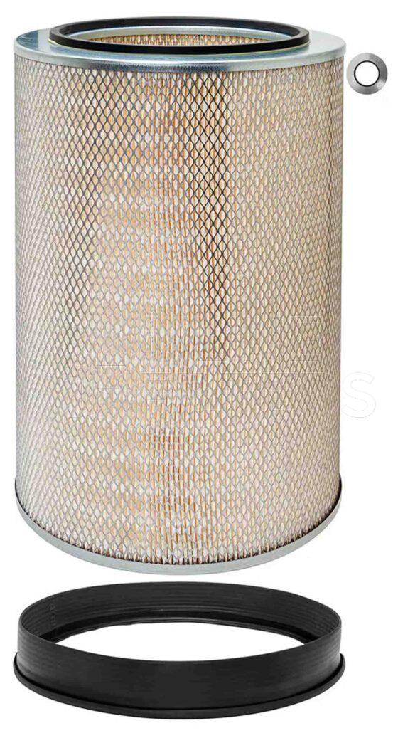 Baldwin PA2573. Details: Baldwin - Axial Seal Air Filter Elements - PA2573.