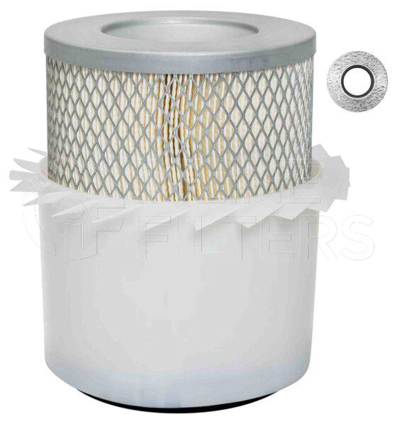 Baldwin PA3411-FN. Details: Baldwin - Axial Seal Air Filter Elements - PA3411-FN.