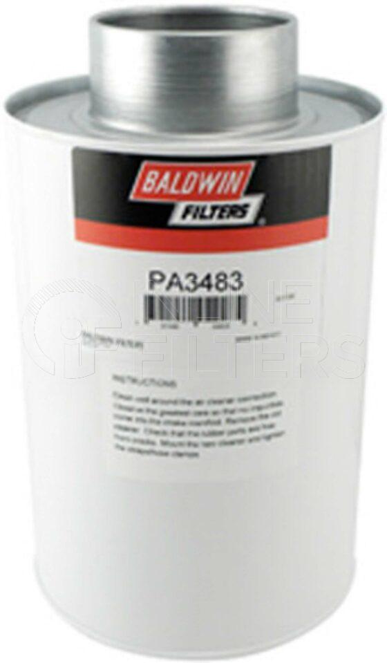 Baldwin PA3483. Baldwin - Air Filters with Disposable Housings - PA3483.