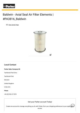 Datasheet for FBW-PA3816