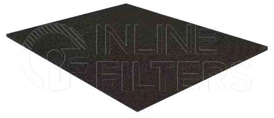 Baldwin PA3835. Details: Baldwin - Foam Air Prefilters - PA3835.