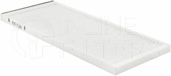 Baldwin PA5643. Air Filter Product – Brand Specific Baldwin – Panel Product Cabin air filter element Cab Air Element Replaces Evobus 18356247; Mercedes-Benz A0018356247 Fits Evobus Buses with Mercedes-Benz Engines Size 278.6 x 115.9 x 12.7