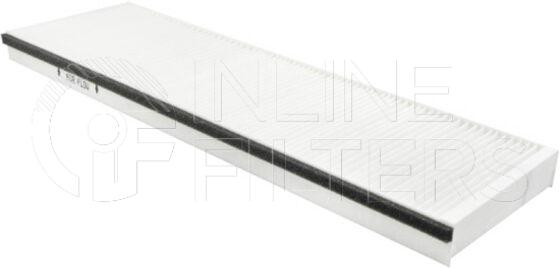 Baldwin PA5644. Air Filter Product – Brand Specific Baldwin – Panel Product Cabin air filter element Cab Air Element Notes OBSOLETE. Availability Limited to Dealer Stock. Replaces Evobus 18357147; Mercedes-Benz A0018357147 Fits Evobus Buses with Mercedes-Benz Engines Size 492.9 x 148.4 x 30.2