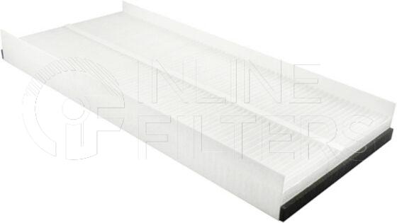 Baldwin PA5648. Air Filter Product – Brand Specific Baldwin – Panel Product Cabin air filter element Cab Air Element Notes OBSOLETE. Availability Limited to Dealer Stock. Replaces Evobus 18351547; Konvekta H14002484; Mercedes-Benz A0018351547 Fits Evobus CapaCity, Citaro Buses with Mercedes-Benz Engines Size 504.0 x 225.4 x 30.2