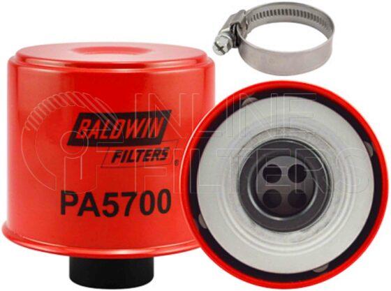 Baldwin PA5700. Baldwin - Air Breather Filters - PA5700.