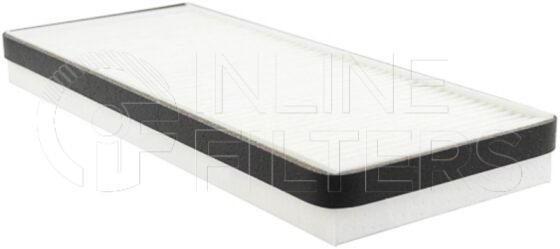 Baldwin PA5778. Air Filter Product – Brand Specific Baldwin – Panel Product Cabin air filter element Cab Air Element Notes OBSOLETE. Availability Limited to Dealer Stock. Replaces Mercedes-Benz A3568304218; Evobus 3568304218 Fits Tourismo Buses Size 347.7 x 144.5 x 14.3