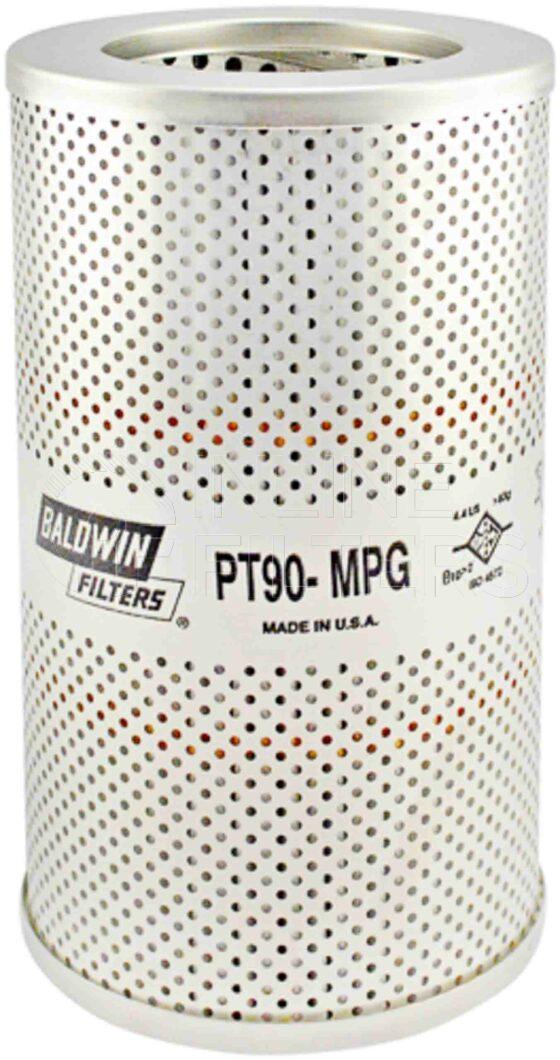 Baldwin PT90-MPG. Baldwin - Hydraulic Filter Elements - PT90-MPG.