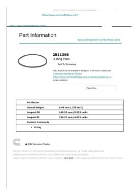 Datasheet for FFG-251139S