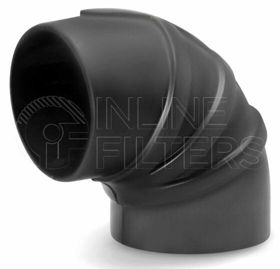 Fleetguard 3316576S. Air Filter. Fleetguard Part Type: ELBOW. Comments: 90 degree elbow for use with air cleaners.