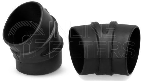 Fleetguard 3316584S. Air Filter. Fleetguard Part Type: ELBOW. Comments: 45 degree elbow for use with air cleaners.