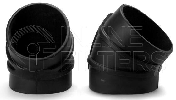 Fleetguard 3316587S. Air Filter. Fleetguard Part Type: ELBOW. Comments: 45 degree elbow for use with air cleaners.
