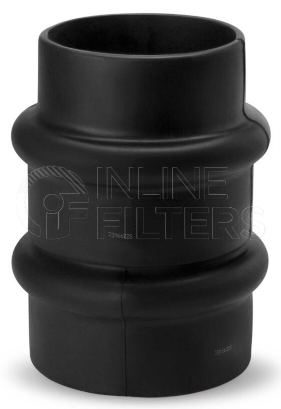 Fleetguard 3316622S. Air Filter. Fleetguard Part Type: HUMPHOSE. Comments: Hump hose reducer for use with air cleaners.