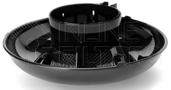 Fleetguard 3833699S. Fleetguard Part Type: STACKCAP. Comments: Air inlet stack cap for use with air cleaners.