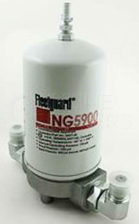 Fleetguard 3914693. Fuel Filter. Fleetguard Part Type: HD-ASMBL. Comments: Head and filter assembly.