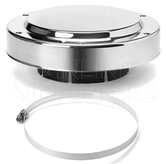 Fleetguard 3918208S. FILTER-Air(Brand Specific) Product – Brand Specific Fleetguard – Rain Cap Product Air filter product Main Cross Reference is Nelson Winslow Q11916. Fleetguard Part Type: STACKCAP. Comments: 7 Plastic-Stainless Air Inlet Stack Cap