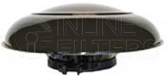 Fleetguard 3918209S. Air Filter Product – Brand Specific Fleetguard – Rain Cap Product Metal rain cap for air filter housing Plastic version FIN-FA11086 Air Filter. Main Cross Reference is Nelson Winslow Q35428. Fleetguard Part Type: STACKCAP. Comments: 7 Air Inlet Stack Cap. Round metal rain cap for air filter housings. Outlet ID-179mm