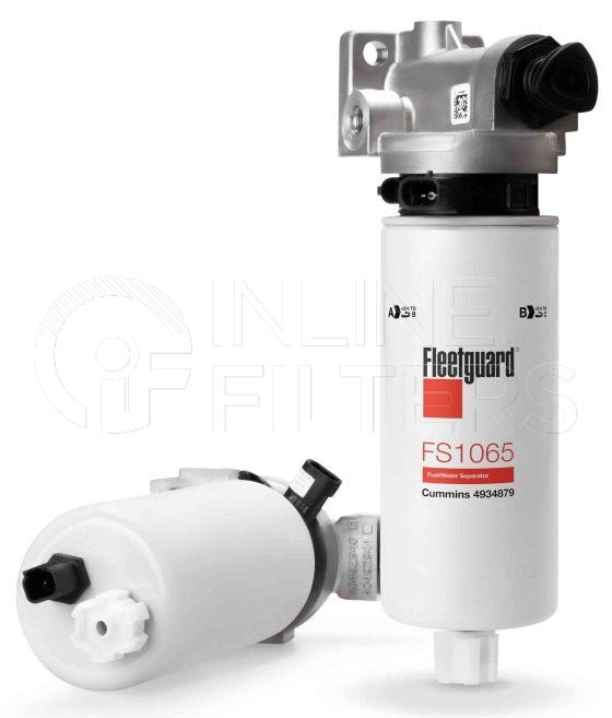 Fleetguard 3958181S. Fuel Filter. Main Cross Reference is Cummins 4942665. Fleetguard Part Type: HD-ASMBL.