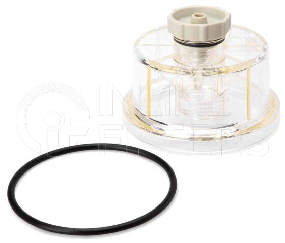 Fleetguard 3960670S. FILTER-Fuel(Brand Specific) Product – Brand Specific Fleetguard – Gasket Product Fuel filter product Fleetguard Part Type: SERVPART. Comments: Assembly made up of parts 3831871 (bowl) and 3834624 (oring)
