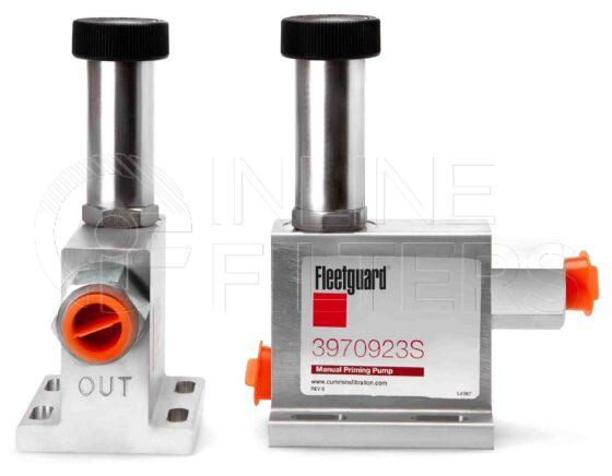 Fleetguard 3970923S. Fuel Filter. Fleetguard Part Type: SERVPART. Comments: Priming Pump.