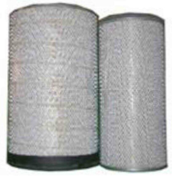 Fleetguard AA2903. Air Filter. Fleetguard Part Type: AA. Comments: Kit Containing (1) AF4605M and (1) AF4603.