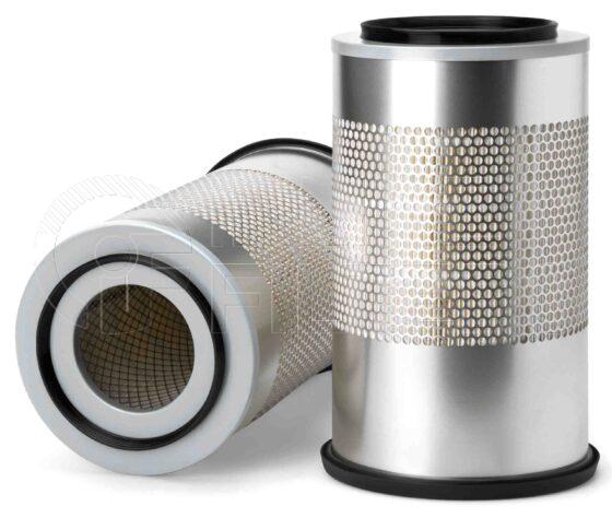 Fleetguard AF25302. Air Filter Product – Brand Specific Fleetguard – Cartridge Product Fleetguard filter product Outer air filter. For inner use AF25303. Main Cross Reference is Ford E9NN9B618BA. Fleetguard Part Type: AF_PRIM. Comments: Used on Ford 4700K series tractor – Kubota Engine