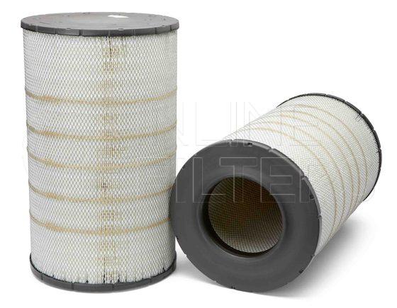 Fleetguard AF26326. Air Filter Product – Brand Specific Fleetguard – Cartridge Product Fleetguard filter product Air Filter. For Housing use AH19154. Main Cross Reference is Baldwin RS3982. Flame Retardant Media: No. Flow Direction: Outside In. Fleetguard Part Type: AF_PRIM
