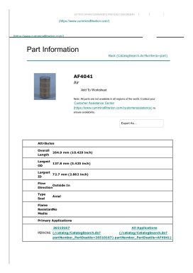 Datasheet for FFG-AF4041