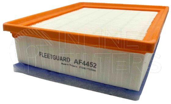 Fleetguard AF4452. FILTER-Air(Brand Specific) Product – Brand Specific Fleetguard – Cartridge Product Air filter product